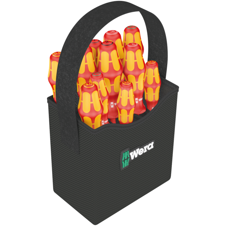 Набір викруток у сумці WERA KRAFTFORM 2GO 100, 05004310001