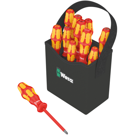 Набір викруток у сумці WERA KRAFTFORM 2GO 100, 05004310001