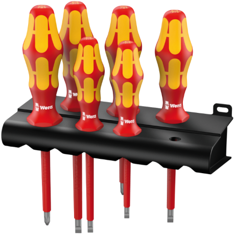 Набір викруток WERA KRAFTFORM PLUS 160 i/6 RACK, 05006145001
