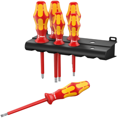 Набір викруток WERA KRAFTFORM PLUS 160 i/6 RACK, 05006145001