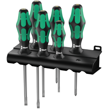 Набір викруток WERA KRAFTFORM PLUS 334/355/6 RACK, 05105656001
