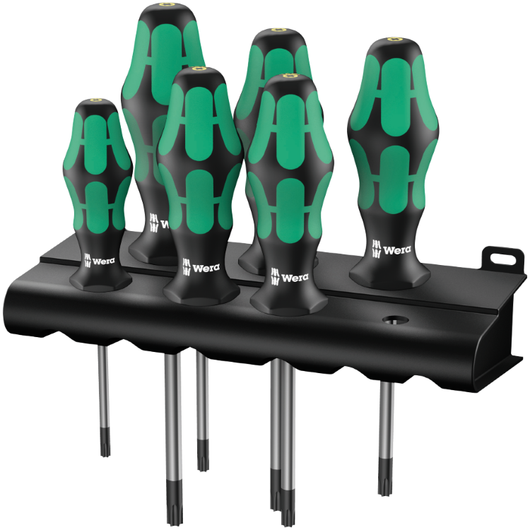 Набір викруток WERA KRAFTFORM PLUS 367/6 TORX, 05028062001