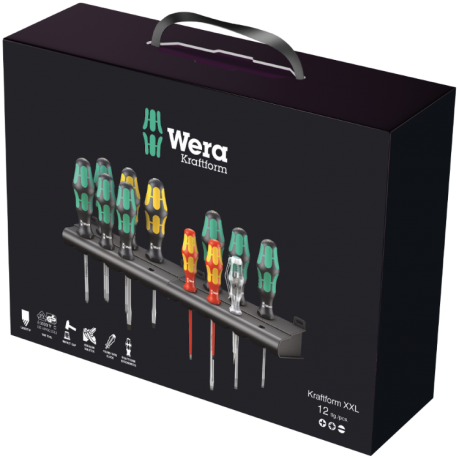 Набір викруток WERA KRAFTFORM XXL, 05051010001
