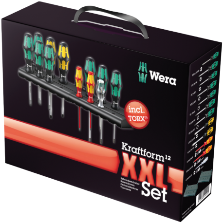 Набір викруток WERA KRAFTFORM XXL 2, 05051011001