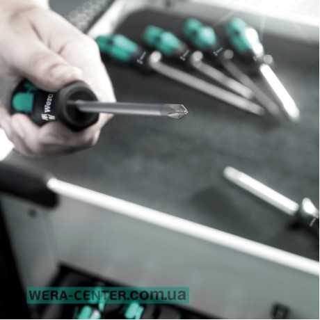 Викрутка для гвинтів Phillips WERA 350 PH, 05008705001, PH0×60мм