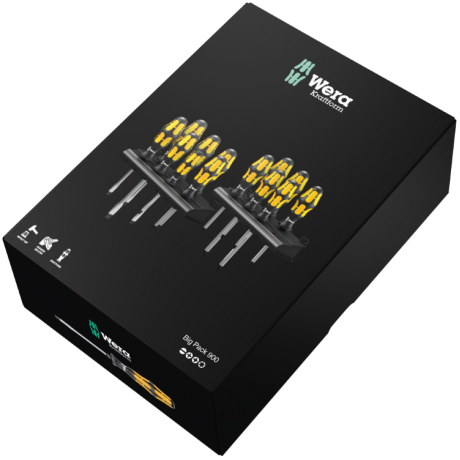 Набір викруток Kraftform Wera Big Pack 900, 05133285001