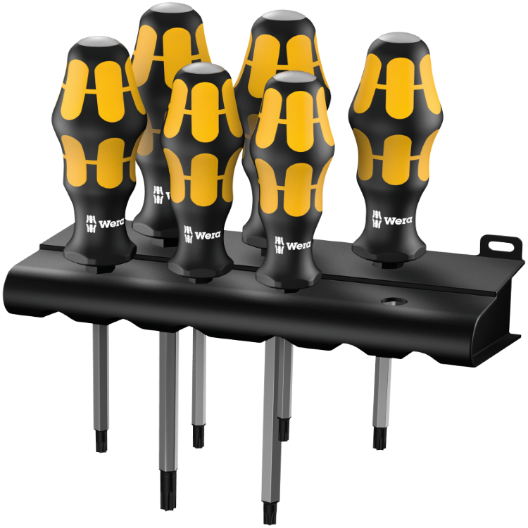 Набір викруток Kraftform Wera 977/6 TORX®, 05024410001