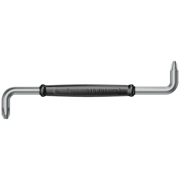 Г-подібна викрутка WERA 919 PH1+2, 05017205001, 125мм