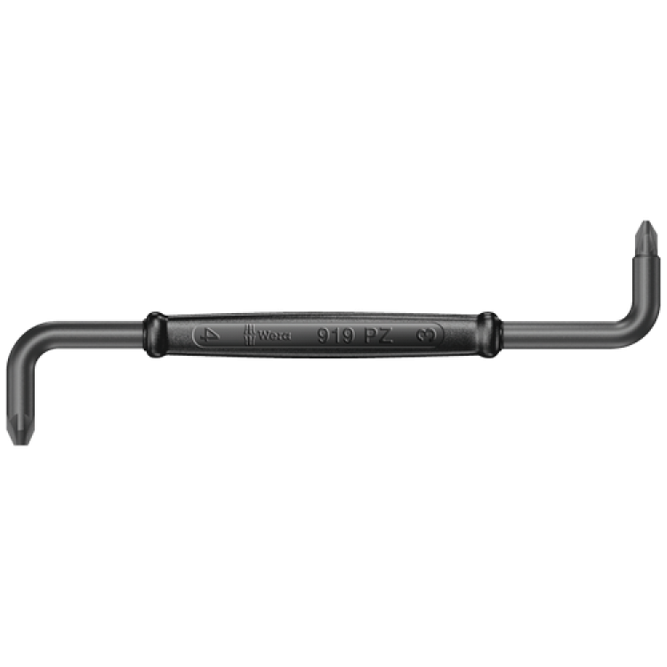  Г-подібна викрутка WERA 919 PZ1+2, 05017305001, 125мм