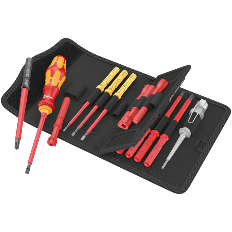 Викрутка зі змінними насадками WERA Kraftform Kompakt VDE 18 Universal 1 TIE, 05006613001