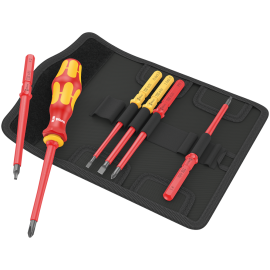 Викрутка зі змінними насадками WERA Kraftform Kompakt VDE 7 Imperial 1 TIE, 05006604001
