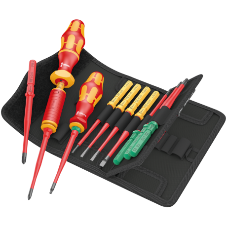 Викрутка динамометрична зі змінними насадками WERA Kraftform Kompakt VDE 16 Torque Slim 1 TIE, 05006609001