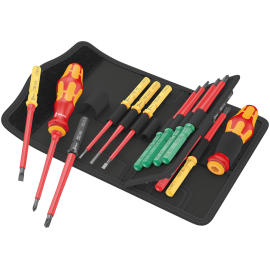 Викрутка зі змінними насадками WERA Kraftform Kompakt VDE 17 Universal 1 TIE, 05006611001