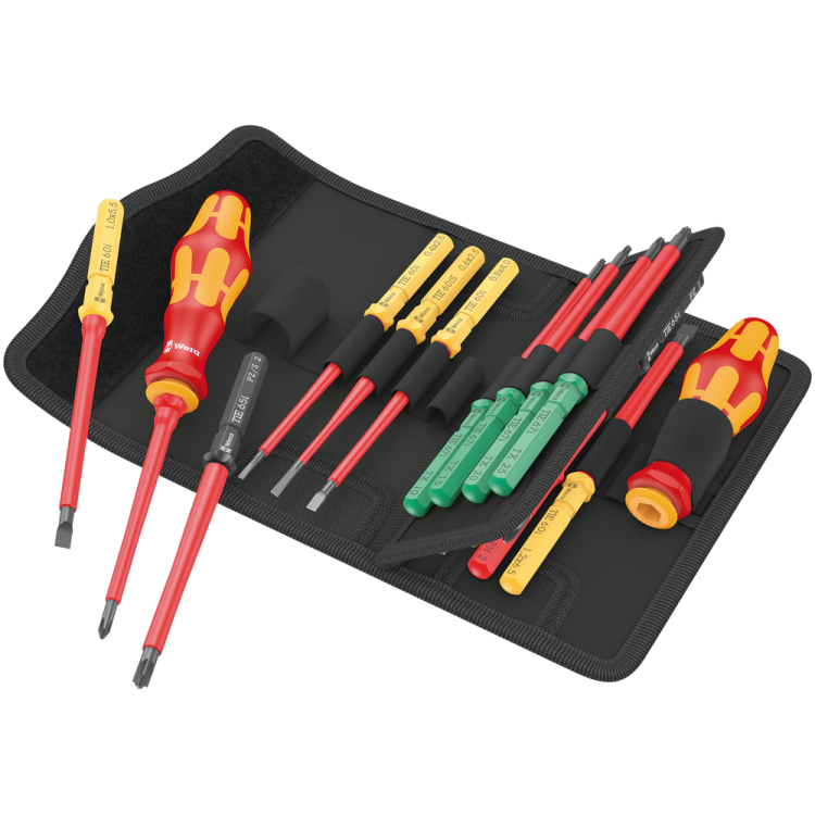 Викрутка зі змінними насадками WERA Kraftform Kompakt VDE 17 Universal 1 TIE, 05006611001
