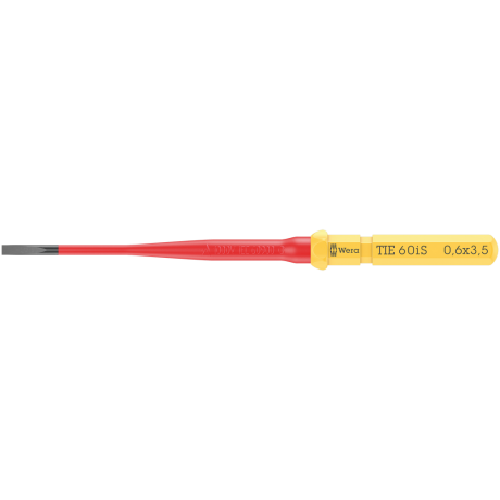 Змінна насадка діелектрична WERA Kraftform Kompakt VDE 60iS TIE Slim шліцева 3.5мм, 05006506001