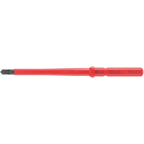 Змінна насадка діелектрична WERA Kraftform Kompakt VDE 62i TIE PH/S #2, 05006515001