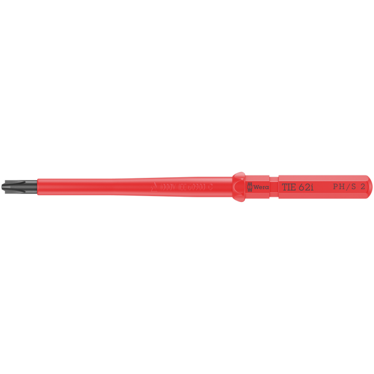 Змінна насадка діелектрична WERA Kraftform Kompakt VDE 62i TIE PH/S #2, 05006515001