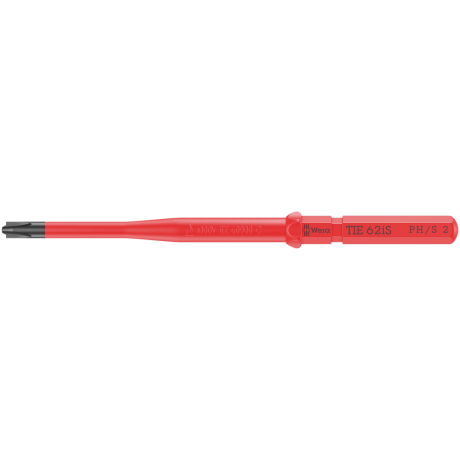 Змінна насадка діелектрична WERA Kraftform Kompakt VDE 62iS TIE Slim PH/S #2, 05006517001