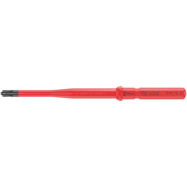 Змінна насадка діелектрична WERA Kraftform Kompakt VDE 62iS TIE Slim PH/S #2, 05006517001