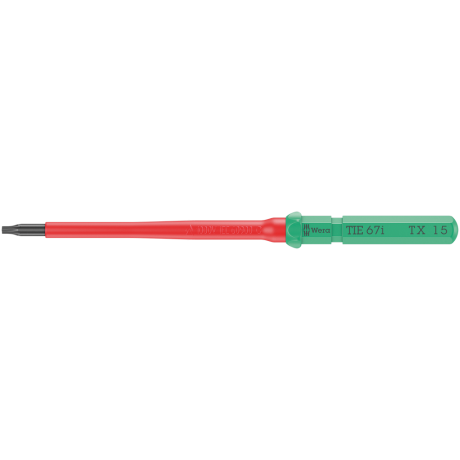 Змінна насадка діелектрична WERA Kraftform Kompakt VDE 67i TIE TORX 15, 05006535001