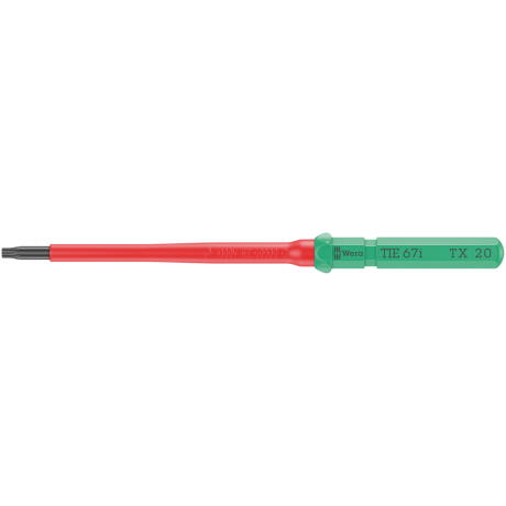 Змінна насадка діелектрична WERA Kraftform Kompakt VDE 67i TIE TORX 20, 05006536001