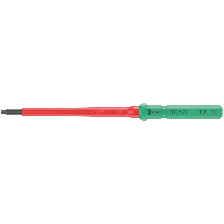 Змінна насадка діелектрична WERA Kraftform Kompakt VDE 67i TIE TORX 20, 05006536001