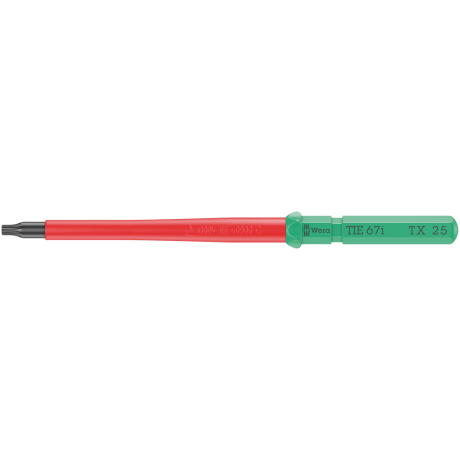 Змінна насадка діелектрична WERA Kraftform Kompakt VDE 67i TIE TORX 25, 05006537001