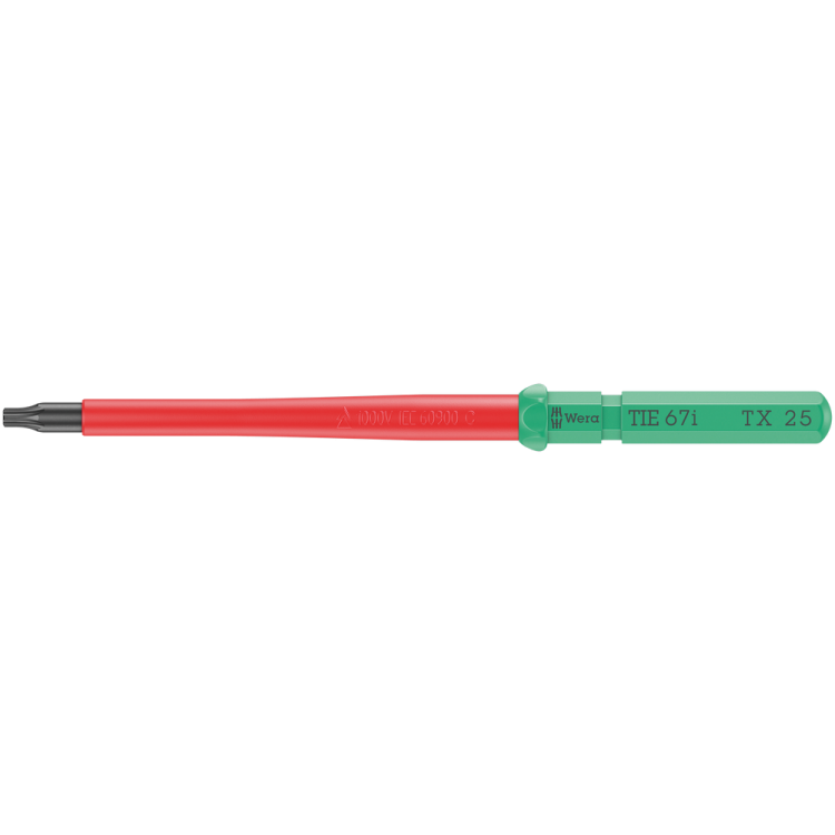 Змінна насадка діелектрична WERA Kraftform Kompakt VDE 67i TIE TORX 25, 05006537001