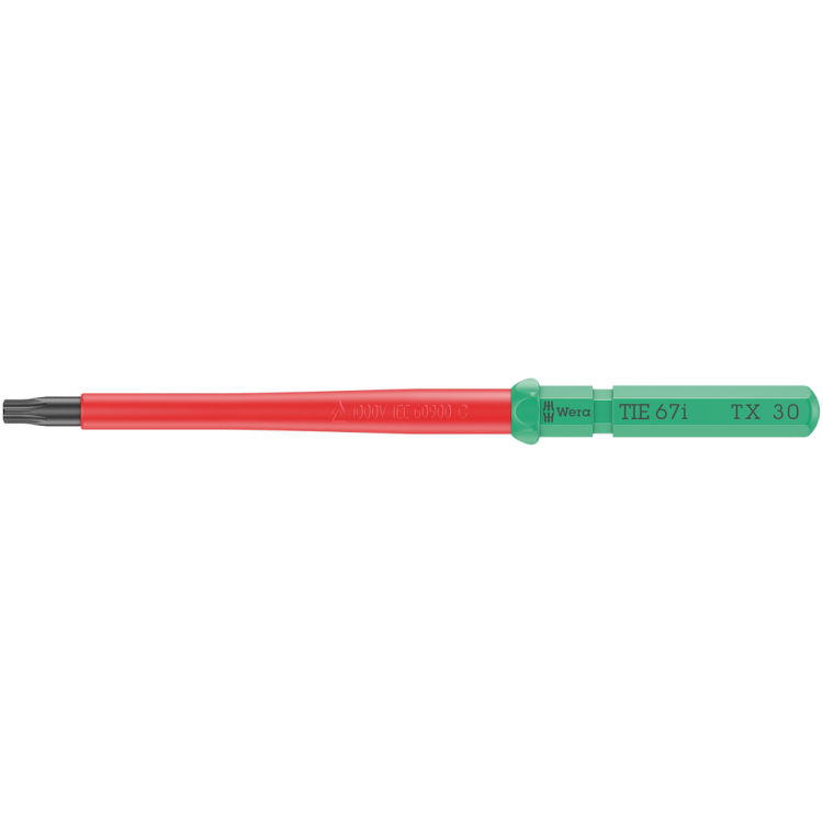 Змінна насадка діелектрична WERA Kraftform Kompakt VDE 67i TIE TORX 30, 05006539001