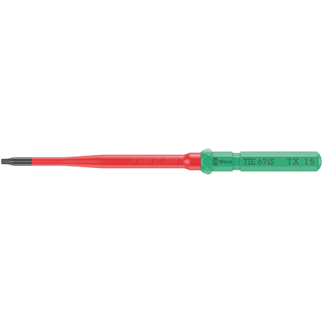 Змінна насадка діелектрична WERA Kraftform Kompakt VDE 67iS TIE Slim TORX 15, 05006540001