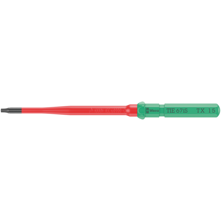 Змінна насадка діелектрична WERA Kraftform Kompakt VDE 67iS TIE Slim TORX 15, 05006540001