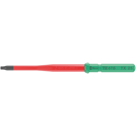 Змінна насадка діелектрична WERA Kraftform Kompakt VDE 67iS TIE Slim TORX 25, 05006542001