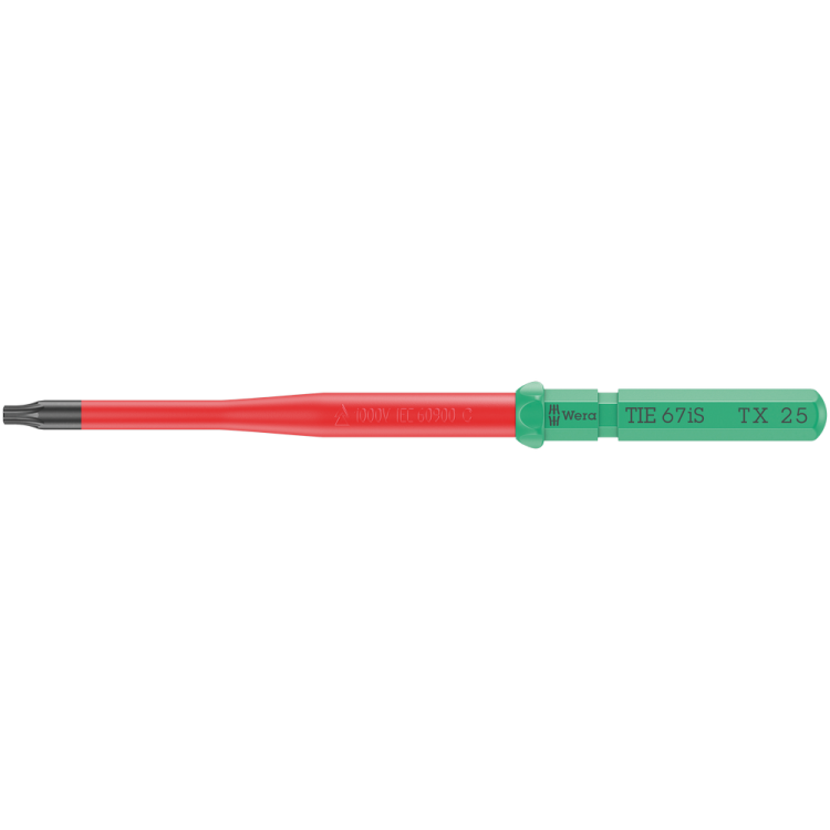 Змінна насадка діелектрична WERA Kraftform Kompakt VDE 67iS TIE Slim TORX 25, 05006542001