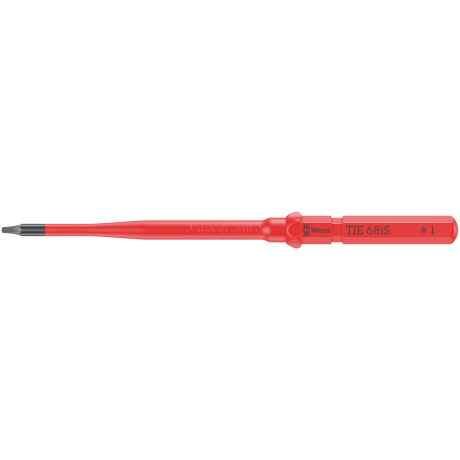 Змінна насадка діелектрична WERA Kraftform Kompakt VDE 68iS TIE Slim квадрат #1, 05006545001
