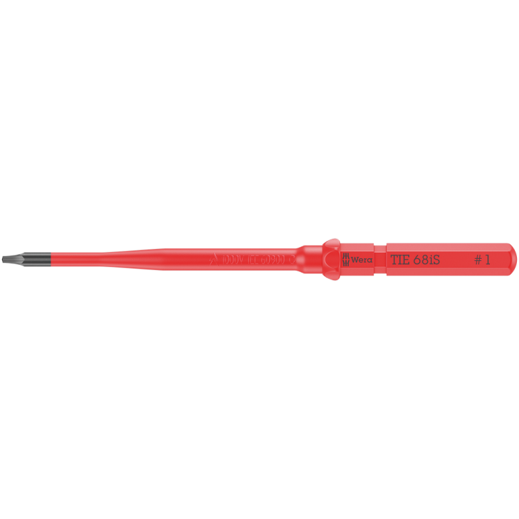 Змінна насадка діелектрична WERA Kraftform Kompakt VDE 68iS TIE Slim квадрат #1, 05006545001