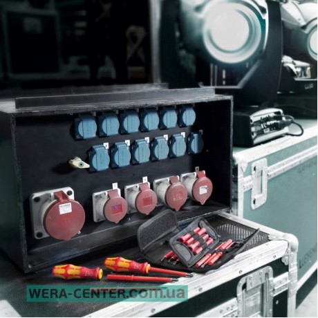 Викрутка зі змінними насадками WERA Kraftform Kompakt VDE 18 Universal 2 TIE, 05006614001