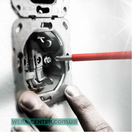 Викрутка зі змінними насадками WERA Kraftform Kompakt VDE 17 Universal 1 TIE, 05006611001