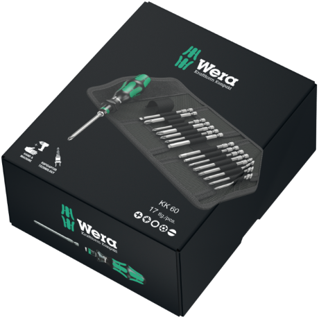 Набір WERA KRAFTFORM KOMPAKT 60, 05059295001