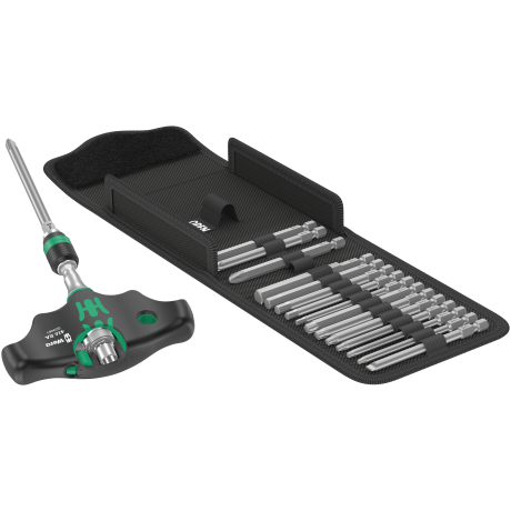 Набір інструментів WERA Kraftform Kompakt 400 RA Set 1, 05023471001