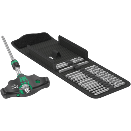 Набір інструментів WERA Kraftform Kompakt 400 RA Imperial Set 1, 05057473001, дюймовий