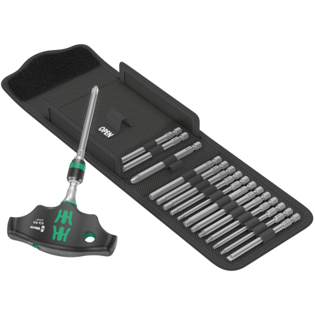 Набір інструментів WERA Kraftform Kompakt 400 RA Imperial Set 1, 05057473001, дюймовий