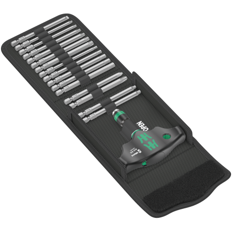 Набір інструментів WERA Kraftform Kompakt 400 RA Imperial Set 1, 05057473001, дюймовий