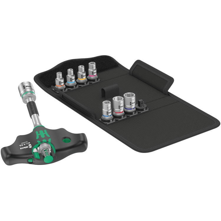 Набір інструментів WERA Kraftform Kompakt 400 RA Imperial Set 2, 05057474001, дюймовий
