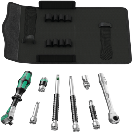 Набір WERA KRAFTFORM KOMPAKT ZYKLOP MS1 METAL/SPEED 1/4", 05135949001