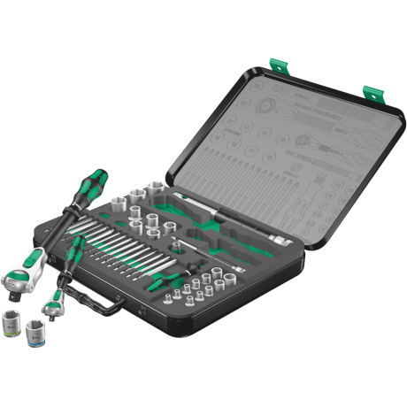 Набір WERA ZYKLOP SPEED 8100 SA/SC 2, привід 1/4" та 1/2", 05160785001