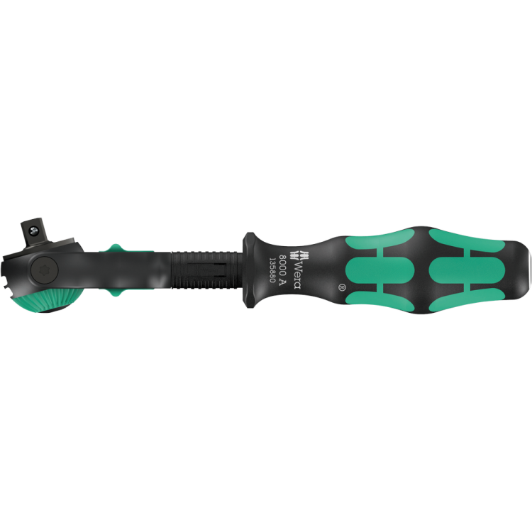 Тріскачка з поворотною головою WERA Zyklop Speed 8000 A Black Edition 1/4, 05135880001
