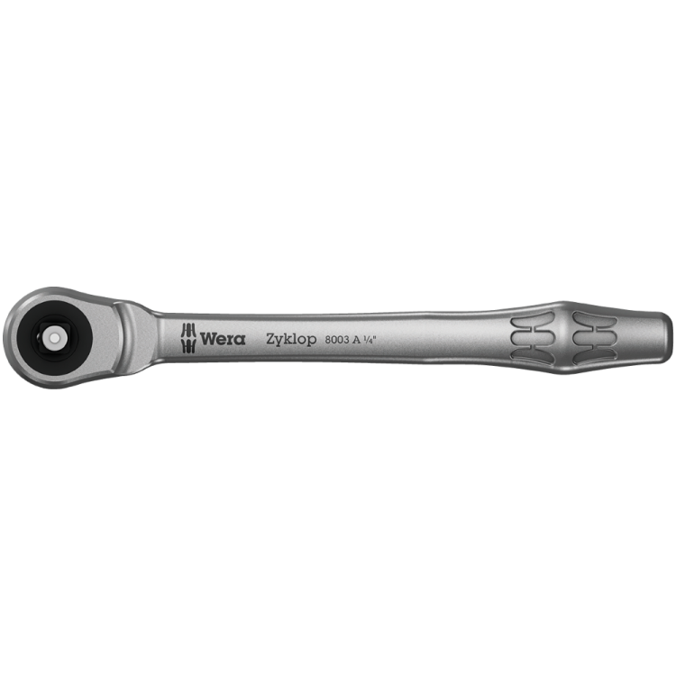 Тріскачка WERA ZYKLOP METAL PUSH 8003 A, привід 1/4", 05004003001