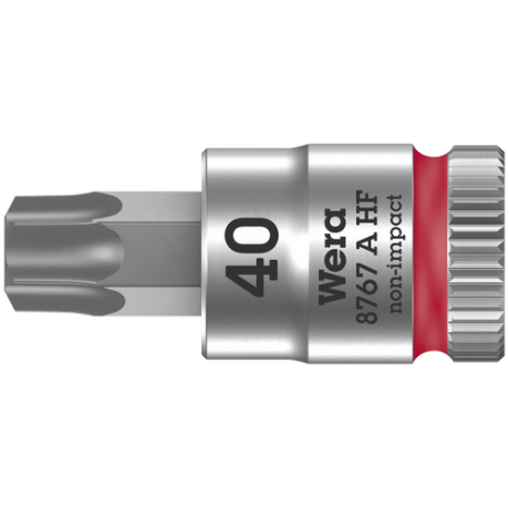 Викруткова головка Zyklop 8767 A HF TORX® з приводом 1/4", з фіксуючою функцією, 05003371001, TX40×28.0мм