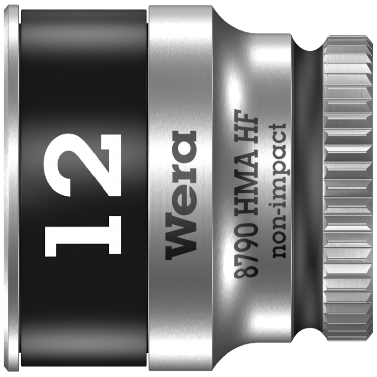 Торцева головка Zyklop 1/4" 8790 HMA HF, з фіксуючою функцією, 05003727001, 12.0x23.0мм