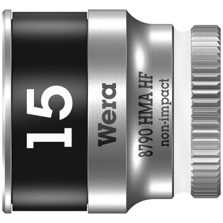  Торцева головка Zyklop 1/4" 8790 HMA HF, з фіксуючою функцією, 05003010001, 15.0x23.0мм